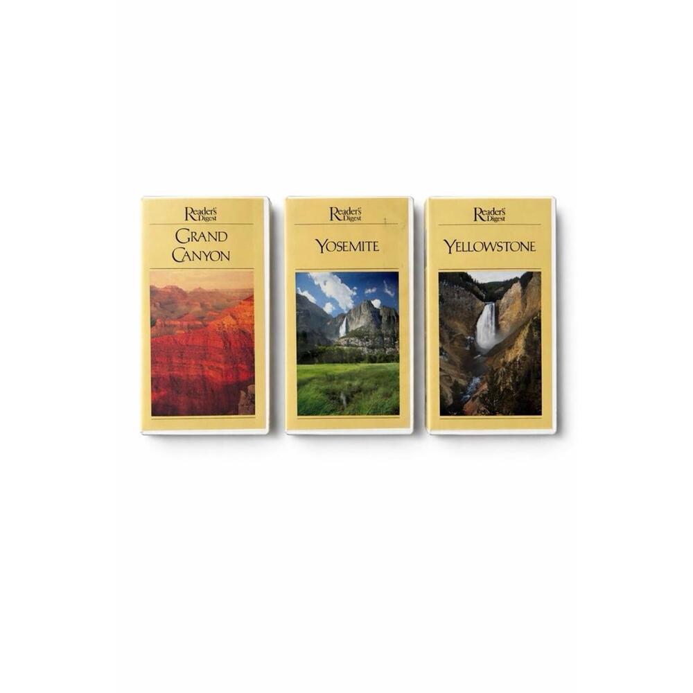 Readers Digest - Great National Parks (VHS, 3-Tape Set) - Picture 2 of 5